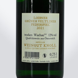 "Loibner Grüner Veltliner" 2021 - Domaine Emerich Knoll
