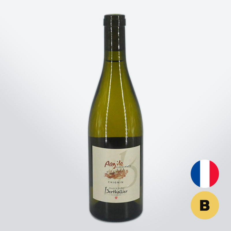 "Argile sur schiste" 2021 - Domaine Berthollier - Vin de Savoie Chignin blanc