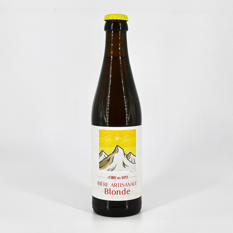 Bière Blonde 33 cl de L'Étoile des Alpes