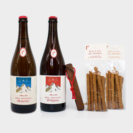 Pack Dégustation - Bières Artisanales L'Étoile des Alpes 75cl
