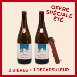 Offre Spéciale 2 bières et un décapsuleur exclusif L'Étoile des Alpes