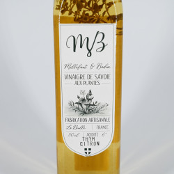 Vinaigre de Savoie - Vin Blanc & Thym Citron - Millefaut & Badin