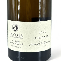 Vin de Savoie Chignin Blanc "Anne de la Biguerne" - 2022 - Domaine JF Quénard