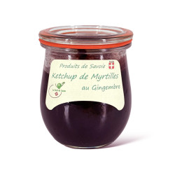 Ketchup de Myrtilles au Gingembre - Lo Corti de Savoie