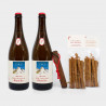 Pack Dégustation - Bières Artisanales Blanches L'Étoile des Alpes 75cl